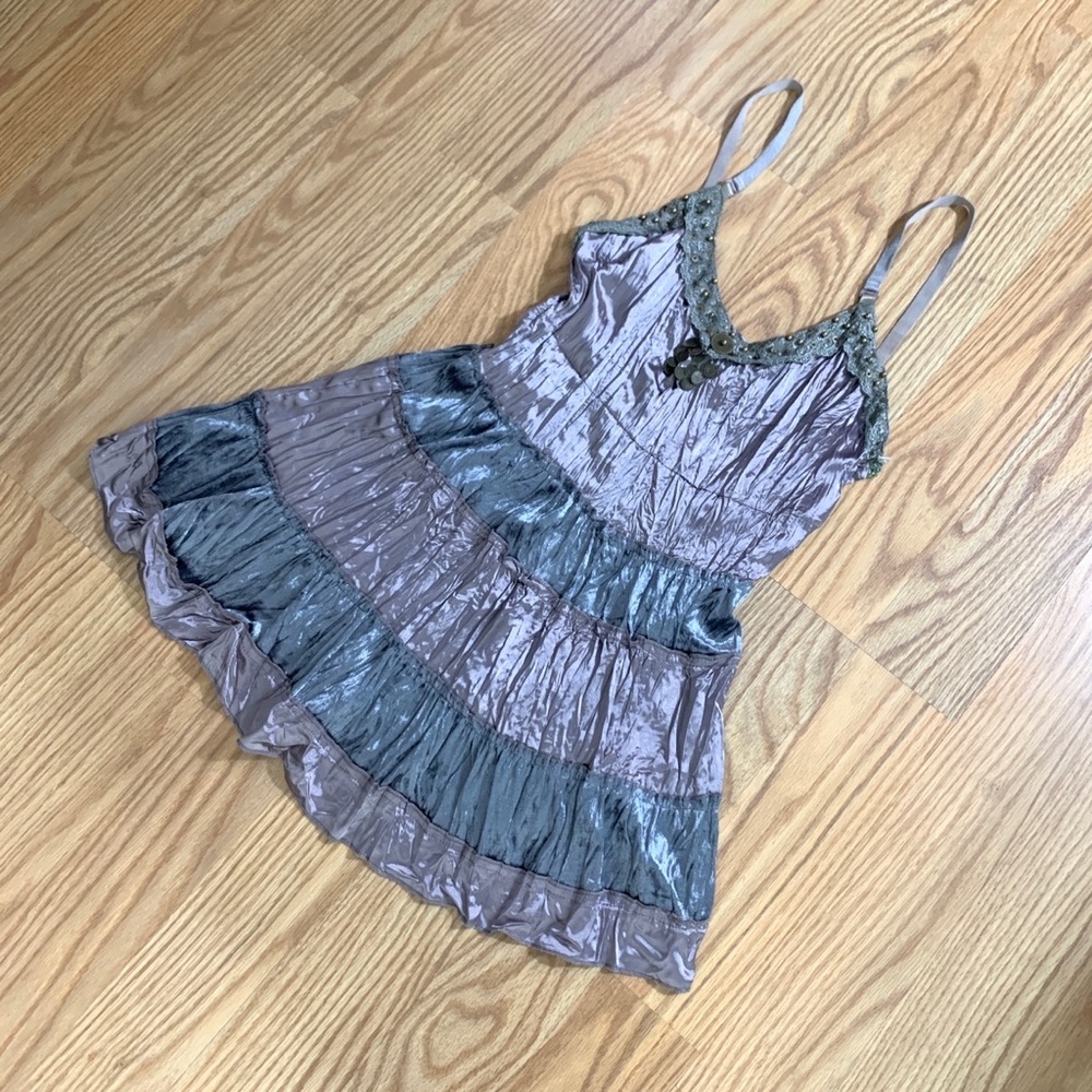 PRETTY ANGEL Fairycore Silk Tank Top